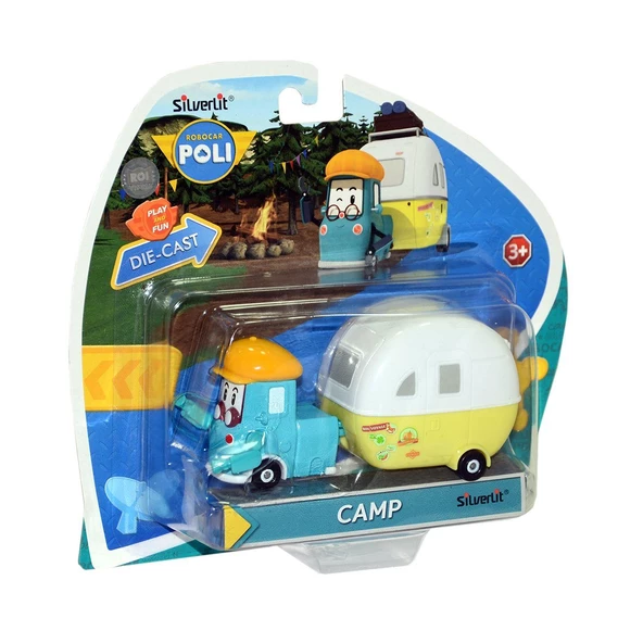 POLI/83405 Robocar Poli Camp Figürü-Necotoys