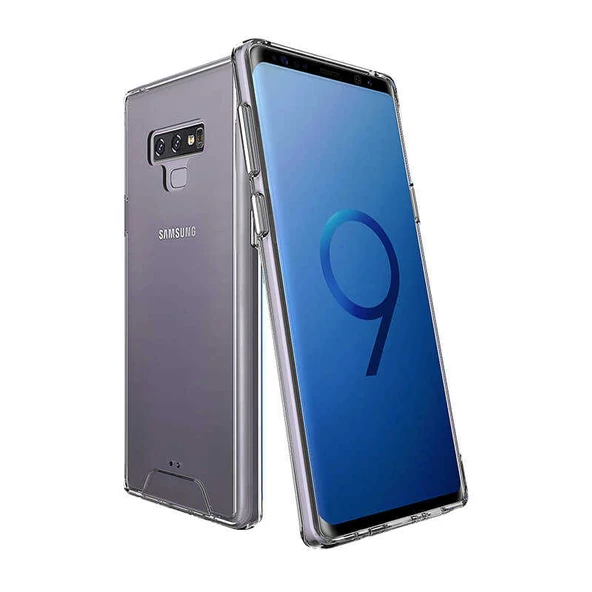 Samsung Galaxy Note 9 Kılıf Şeffaf Sararmaz Gard Silikon