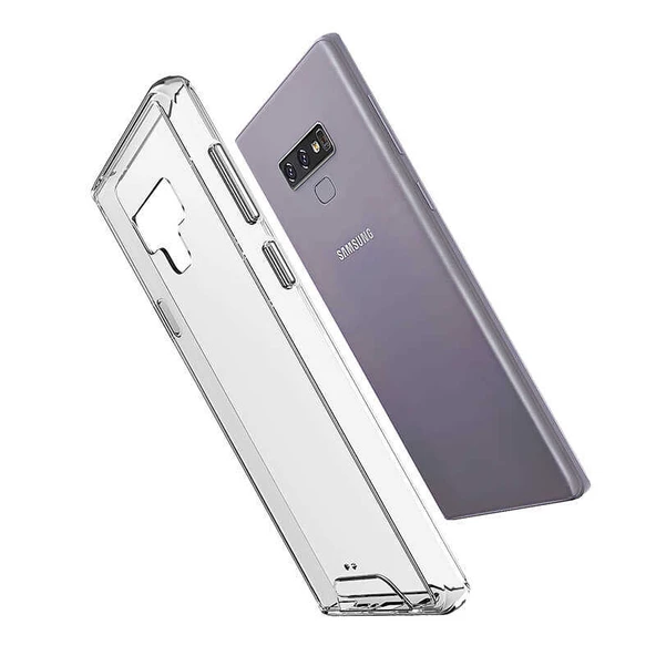Samsung Galaxy Note 9 Kılıf Şeffaf Sararmaz Gard Silikon - 6