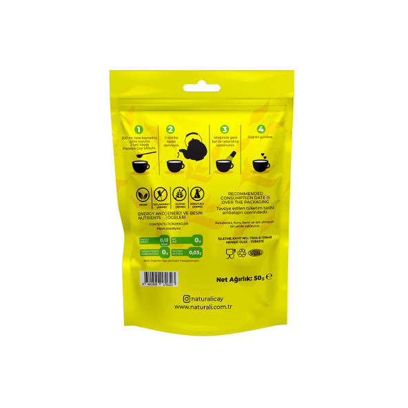 Naturali Papatya Çayı 50 Gr - Rezene Çayı 100 Gr - 5