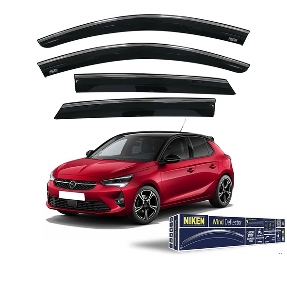 NİKEN Opel corsa f cam rüzgarlığı kromlu 2022+ niken