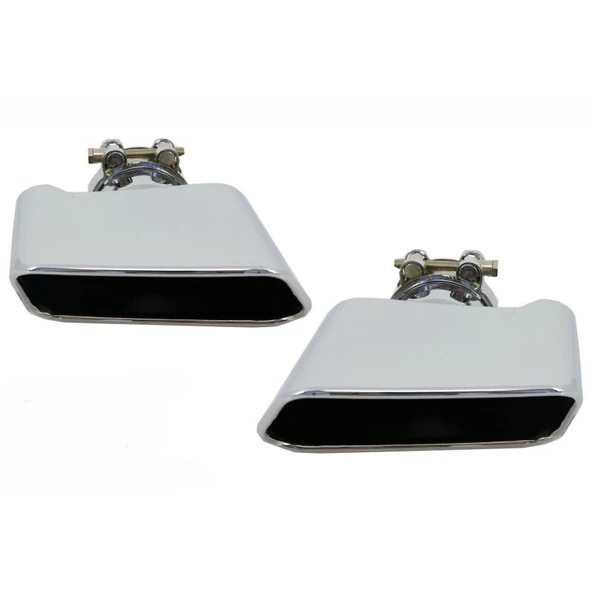 AUTOGP Bmw f10 550 egzoz ucu sağ sol takım krom 2011 / 2016