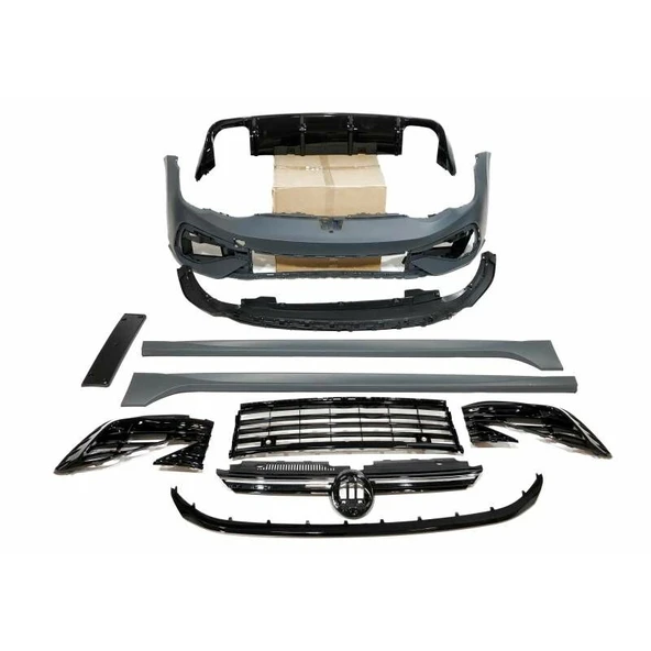 Autogp Vw golf 8 r body kit tampon ve panjur seti 2021+