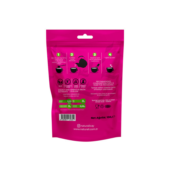 Naturali Vanilyalı Roybos 100 gr & Elma Tarçın Karanfil Çayı 100 gr - 5