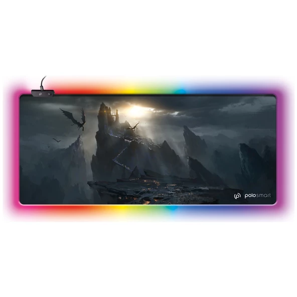 Polosmart PGM15 Rgb Işıklı Gaming Mouse Pad - 2
