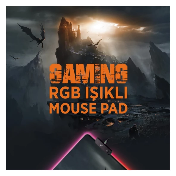 Polosmart PGM15 Rgb Işıklı Gaming Mouse Pad - 5