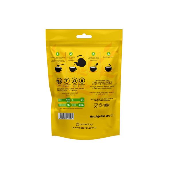 Naturali Çiçek Ihlamur 50 Gr x 2 Adet - 2