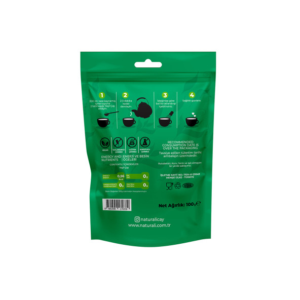 Naturali Yeşil Çay 100 Gr x 2 Adet - 2