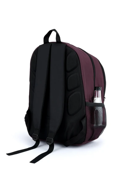 Louisiana Polo 3 Bölmeli Okul Sırt Çantası Bordo 2450 - Resim 3