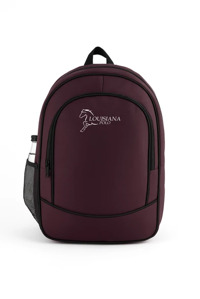 Louisiana Polo 3 Bölmeli Okul Sırt Çantası Bordo 2450 ürün görseli 1