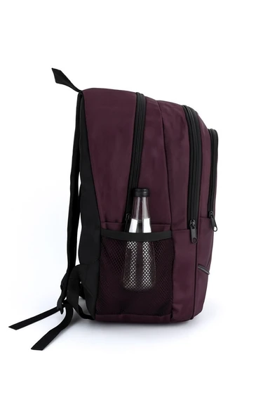 Louisiana Polo 3 Bölmeli Okul Sırt Çantası Bordo 2450 - Resim 4