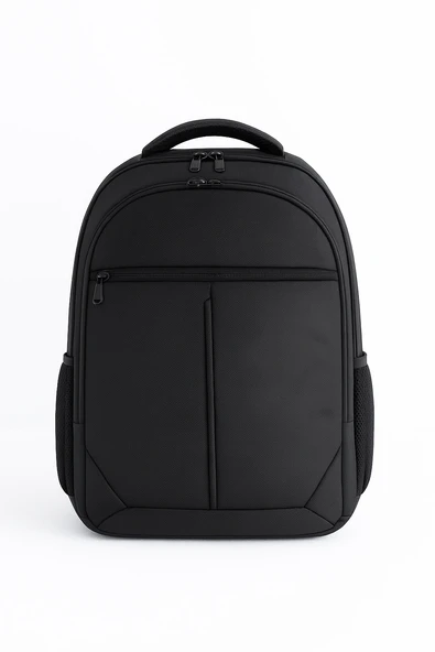 B.Y. Trend 4 Bölmeli Okul Sırt Çantası (Laptop Bölmeli) Siyah 2120 ürün görseli 1