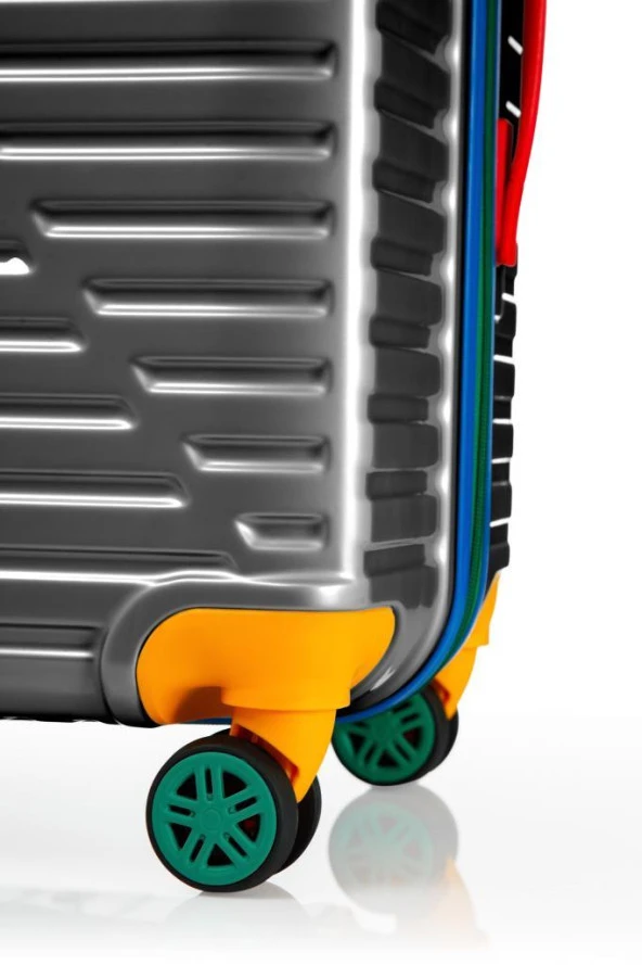 Louisiana Polo Orta Boy %100 Polikarbon Valiz 4x2 Teker Antrasit 1088 - 9