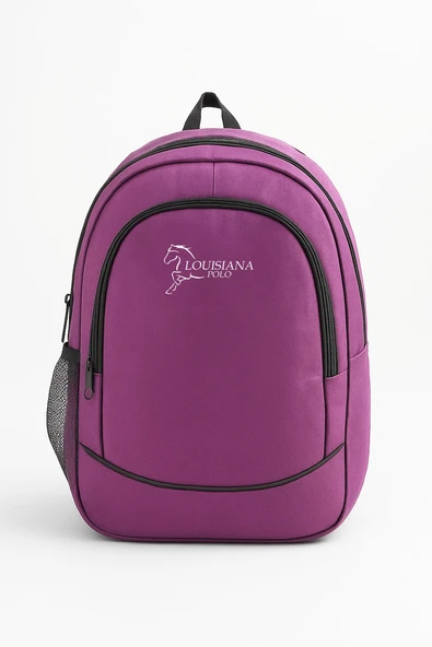 Louisiana Polo 3 Bölmeli Okul Sırt Çantası Pembe 2450 ürün görseli 1