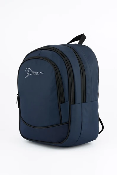 Louisiana Polo 3 Bölmeli Okul Sırt Çantası Lacivert 2450 - 2