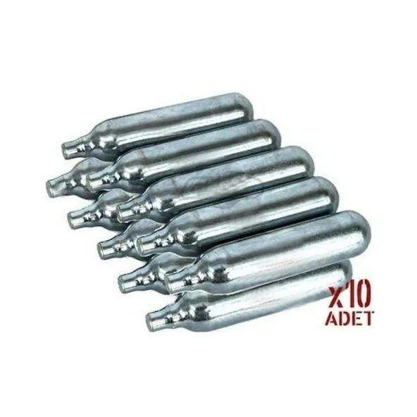 10 Adet 12gr CO2 Havalı Tüpü ürün görseli 1