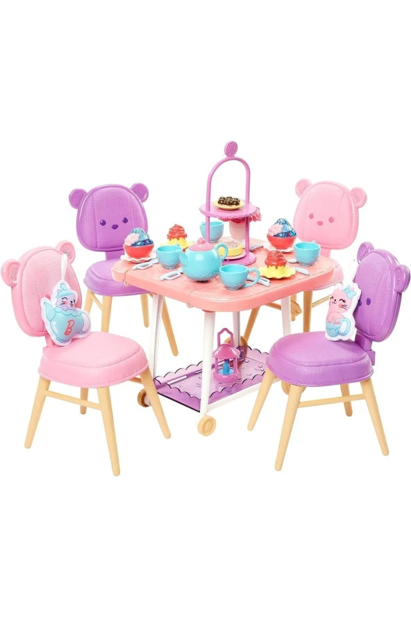 Barbie My First - İlk Bebeğim Çay Partisi Oyun Seti - HMM65 - 2