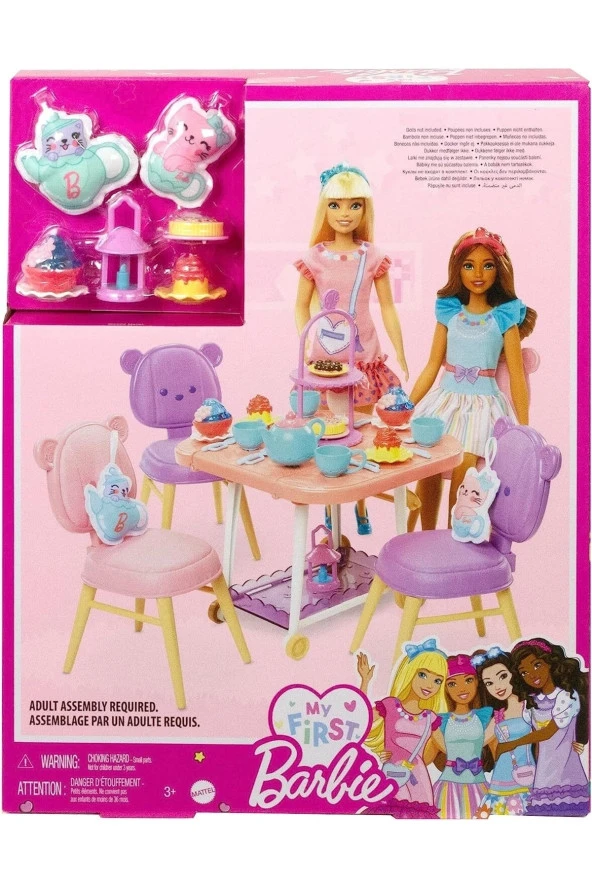 Barbie My First - İlk Bebeğim Çay Partisi Oyun Seti - HMM65 - 7