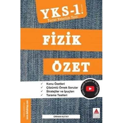 Delta Kültür YKS 1. Oturum Fizik Özet (TYT)