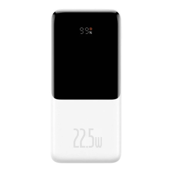Baseus Elf Dijital Ekranlı 22.5W 10000 mAh Lightning & Type-C Kablolu Hızlı Şarj Powerbank - 6