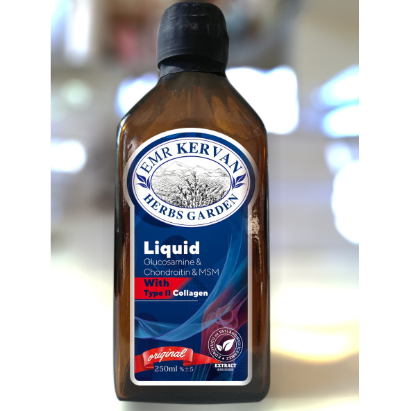 Glikozamin & Chondroitin & Msm ve Type II Collagen İçeren Karışık Sıvı Takviye Edici Gıda 250ml