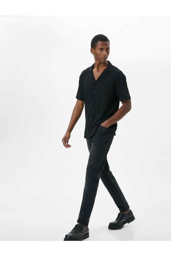 Slim Fit Kot Pantolon - Brad Jean