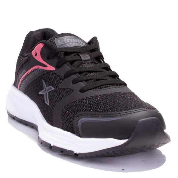 Kinetix Tıeron Ortopedik Günlük Siyah Pembe Kadın Spor Ayakkabı
