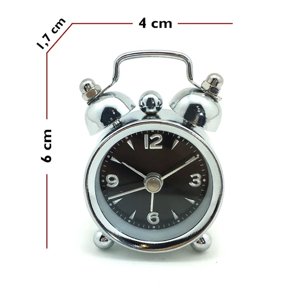 TFA Mini Elektronik Alarmlı Saat (Siyah) - 2