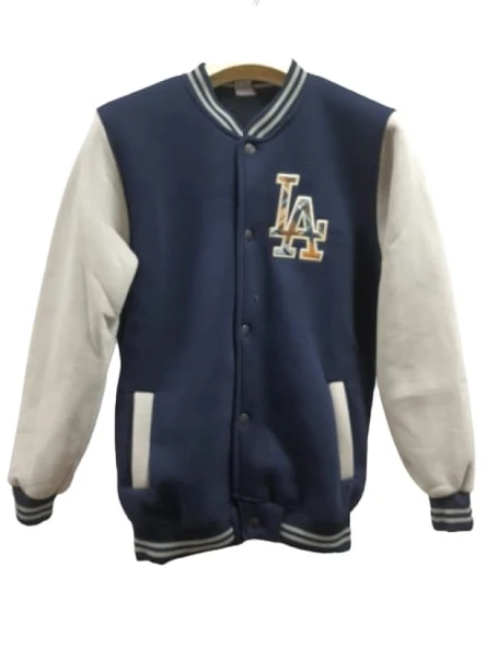 London Life L01390 Çocuk Kolej Ceket İşleme Detaylı Çıtçıt Düğmeli Cepli - Resim 5