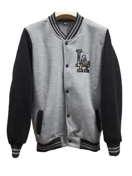 London Life L01390 Çocuk Kolej Ceket İşleme Detaylı Çıtçıt Düğmeli Cepli - Resim 7