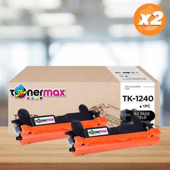 Kyocera MA2001 Muadil Toner 2'li Avantaj Paket/ TK-1240 / TK-1248 /MA2001