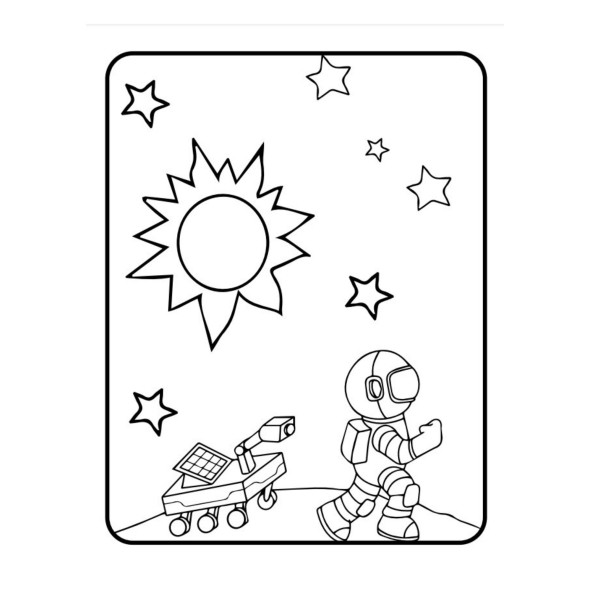 Uzay Boyama Kitap Seti (3 Süper Kitap) - 3