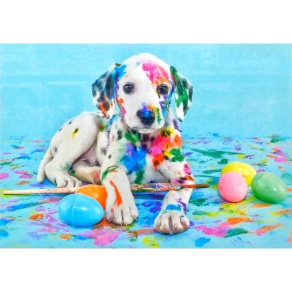 Globo Dalmatian Puzzle Dalmaçyalı Köpek 1000 Parça Puzzle