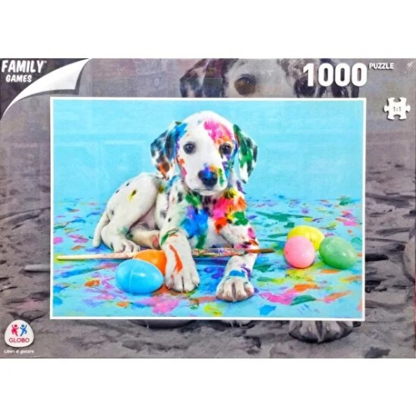 Globo Dalmatian Puzzle Dalmaçyalı Köpek 1000 Parça Puzzle - 2