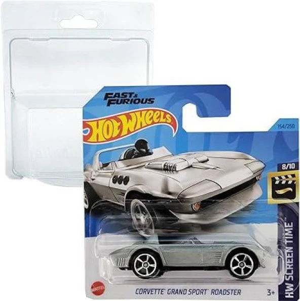 Hot Wheels Fast and Furious Corvette Grand Sport Roadster 8/10 154/250 Model Araba