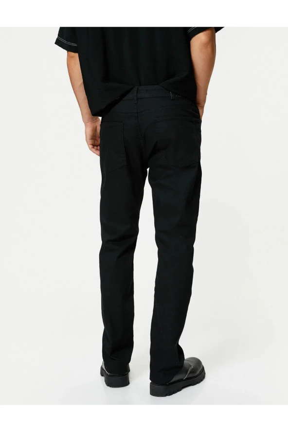 Straight Fit Boru Paça Kot Pantolon - Mark Jean - 5