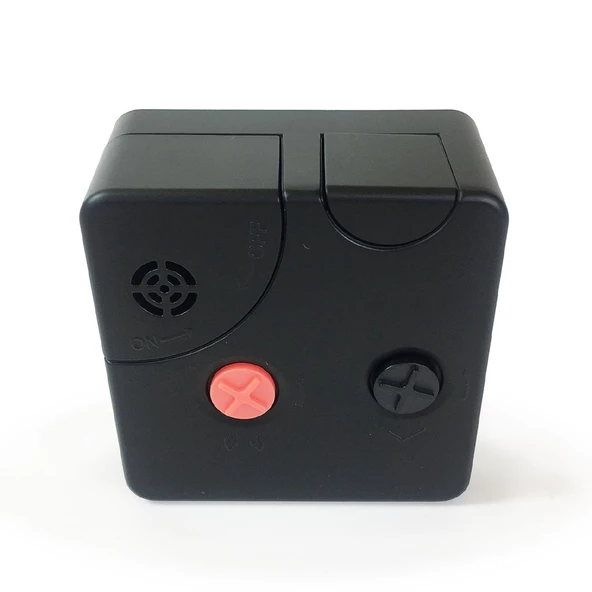 TFA Push Alarmlı Aydınlatmalı Elektronik Masa Saati Siyah - 6