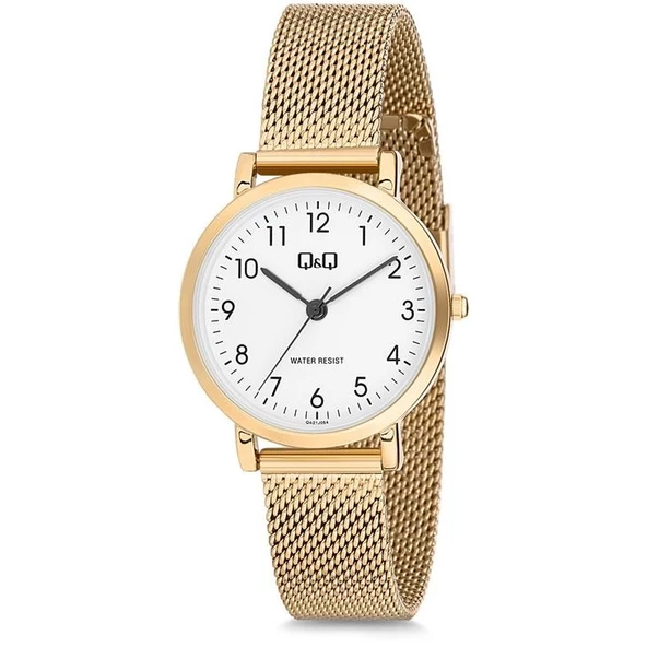 Q&Q QA21J054Y Hasır Kordonlu Kadın Kol Saati