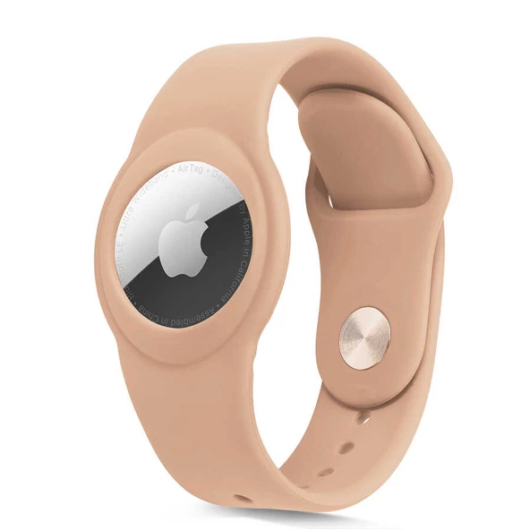 Airtag Anahtarlık Kordonu Kılıfı Silikon Kordonu - 11
