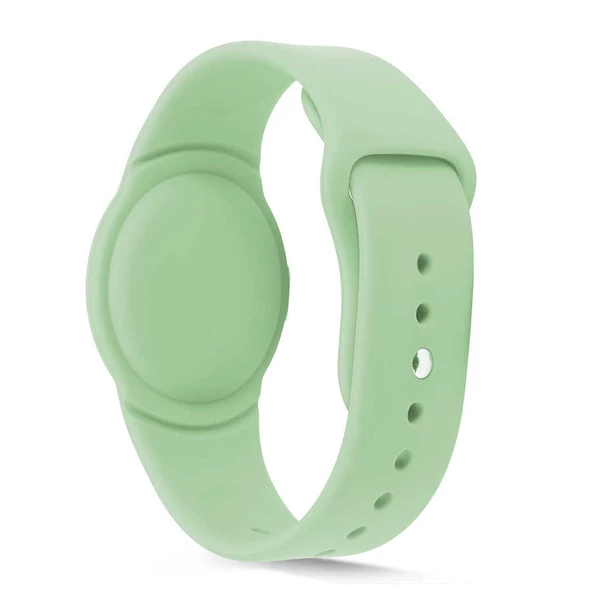 Airtag Anahtarlık Kordonu Kılıfı Silikon Kordonu - 9