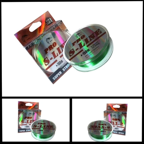 Uyguna-Yakala 0.40 Mm 150 Mt Pro S-line Makara Misina Yeşil-İNA.040