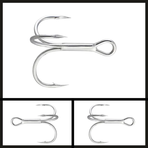 Uyguna-Yakala 100 Adet 3210 No: 2/0 Üçlü Nikel İğne-İĞN.494 - Resim 2