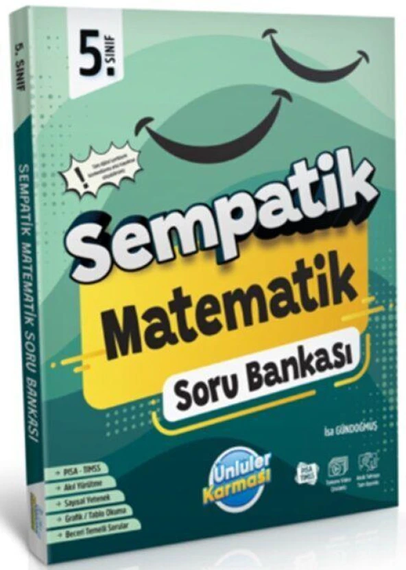 5. Sınıf Matematik Sempatik Soru Bankası Ünlüler Karması