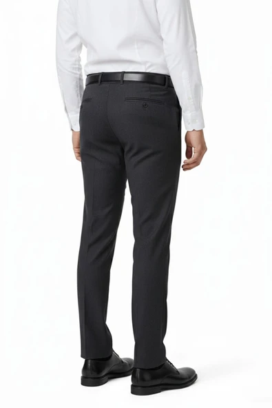 Erkek Klasik Kumaş Pantolon Likra Kumaş BGL-ST03485 - Resim 9