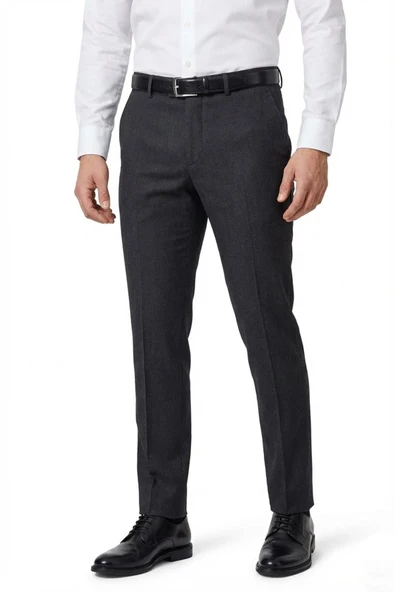 Erkek Klasik Kumaş Pantolon Likra Kumaş BGL-ST03485 - Resim 3