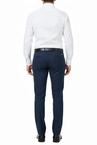 Erkek Klasik Kumaş Pantolon Likra Kumaş BGL-ST03485 - Resim 8