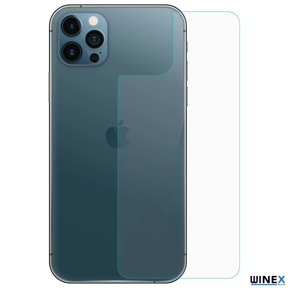 İphone 15 Pro Max İle Uyumlu Ön-Arka Hayalet Darbe Emici HD Ekran Koruyucu Kaplama - Resim 2