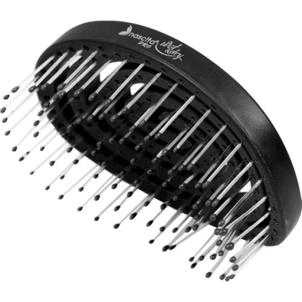 Nascita Pro Üç Boyutlu Oval Saç Fırçası Siyah - 31 - 2