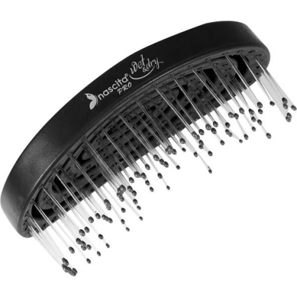 Nascita Pro Üç Boyutlu Oval Saç Fırçası Siyah - 31 - 4