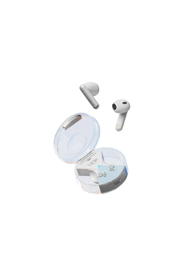 Link Tech C62 Tws Kablosuz Kulak Içi Bluetooth Kulaklık Şeffaf Tasarım